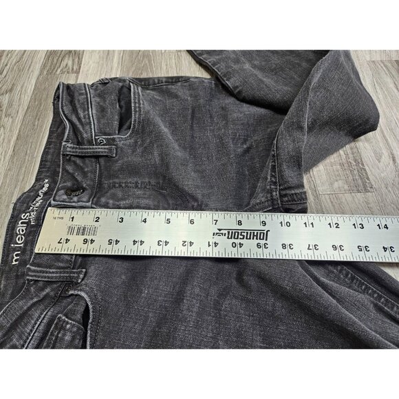 (3/$35) Maurices M Jeans Womens Jeans 10 Black Mid-Rise Bootcut Stretch Denim - Picture 11 of 12